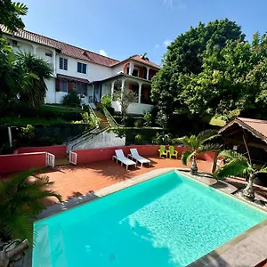  Gasthuis La Canopee Enchantee, D'hotes, Piscine, Proche Aeroport, Gare Maritime